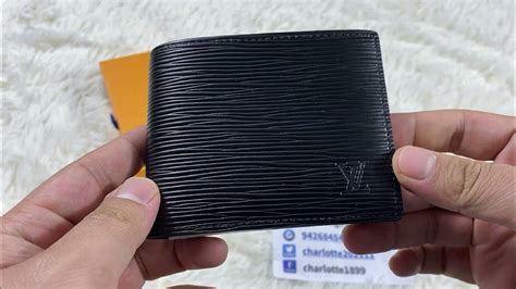 Unboxing and Review M60332 Louis Vuitton Slender Wallet Epi .